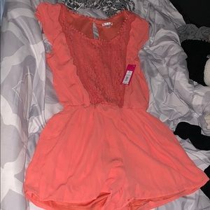 Coral romper